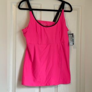 NWT Hot Pink XL Marika Tek Tank